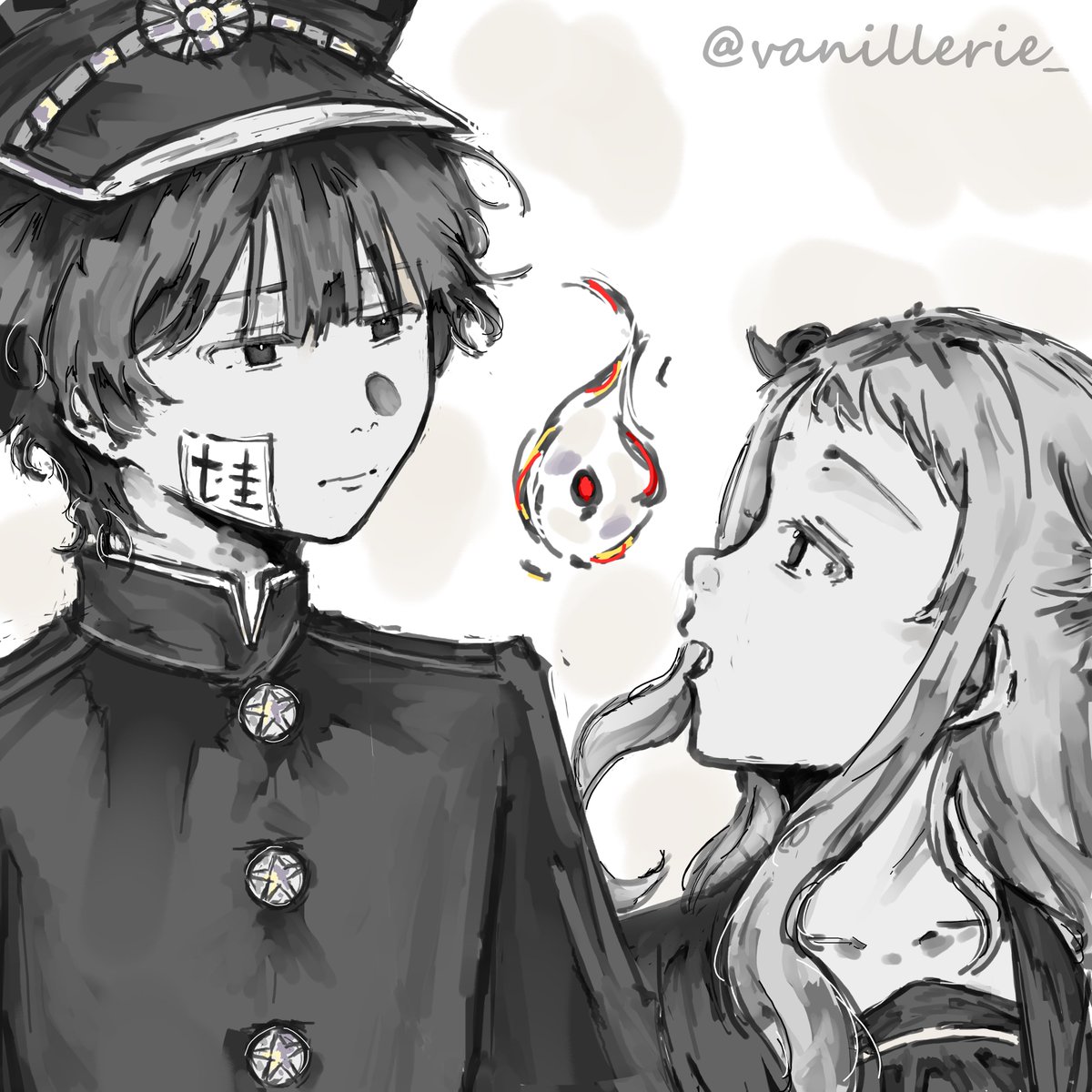 Sakikoolep_'s tweet image. i was finished watching tbhk S2 and went to read manga.... uhm- someone please ask my condition rn🧍‍♀️ well anyway i made them fanart :P ( help i can't move on) 

#tbhk #hanakokun #yashironene