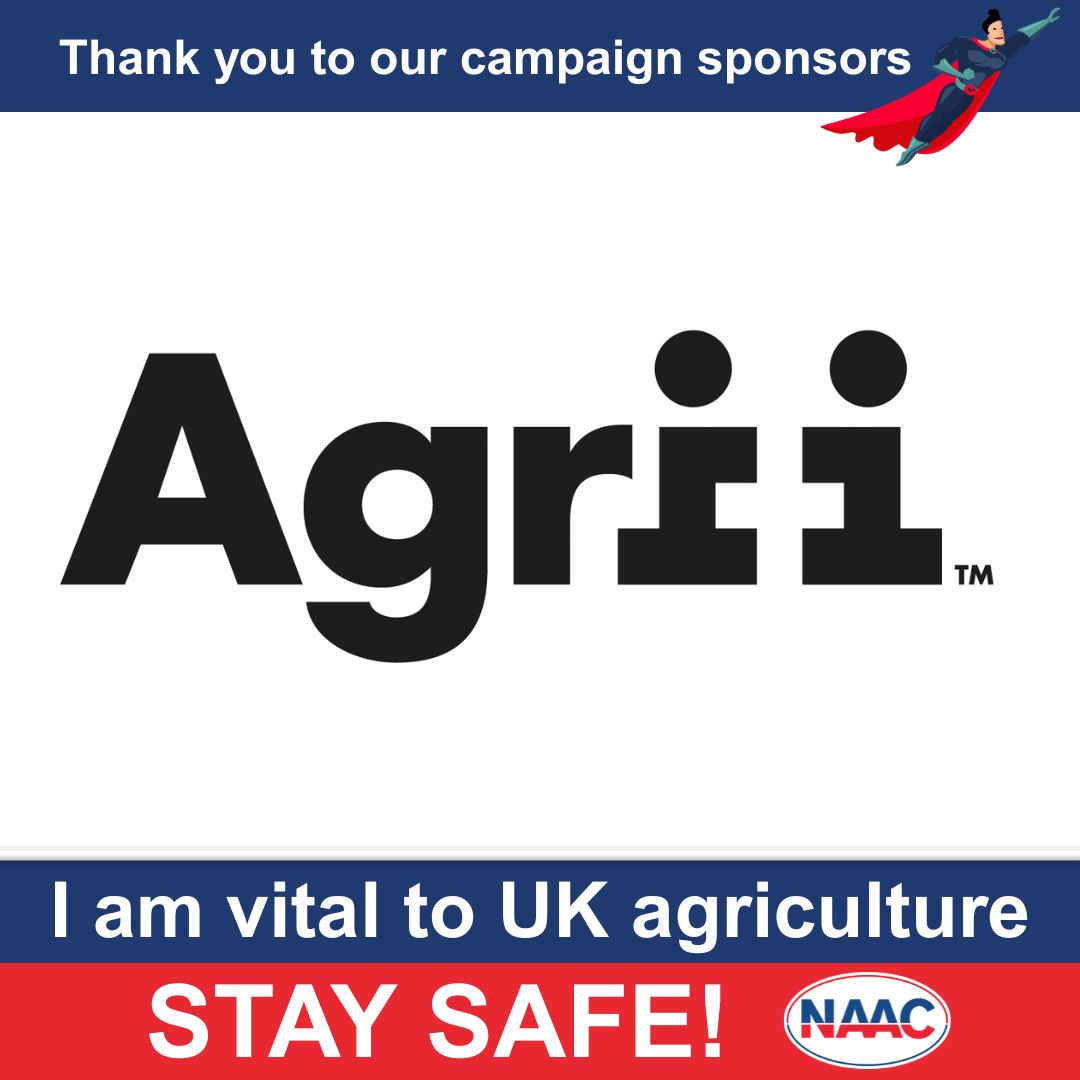 TheNAAC's tweet image. 𝐓𝐡𝐚𝐧𝐤 𝐲𝐨𝐮 𝐭𝐨 𝐨𝐮𝐫 𝐜𝐚𝐦𝐩𝐚𝐢𝐠𝐧 𝐬𝐩𝐨𝐧𝐬𝐨𝐫𝐬, for helping us continue to run our #IamVitaltoUKAgriculture #StaySafe! campaign. For info on the campaign, &amp;amp; to order your stickers: naac.co.uk/naac-safety-ca… #Agriculture #Farming @AgriiUK agrii.co.uk