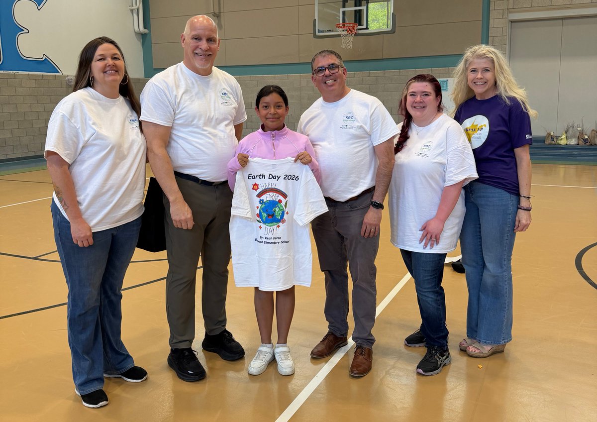KeyLogicSystems's tweet photo. KeyLogic and KBC Energy continued their Earth Day tradition with the 4th grade classes at Eastwood Elementary in Morgantown, WV on April 22, 2026. The students created Earth Day drawings, and the best design becomes this year’s t-shirt. Congratulations to the winner, Keisi Ceron! https://t.co/jmjaYZ3bhJ
