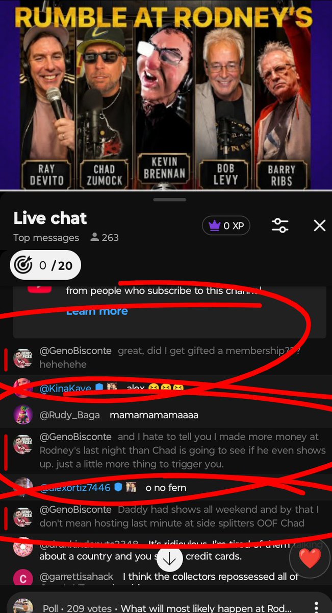 fun part is <a href="/geno_bisconte/">Geno Bisconte</a> doesn't even have to watch <a href="/chadzumock/">Chad Zumock (THE Z-MAN 🦈🦈🦈)</a>'s awful stream to trigger him and his chat <a href="/chadboozemock/">Chad BoozeMock</a>