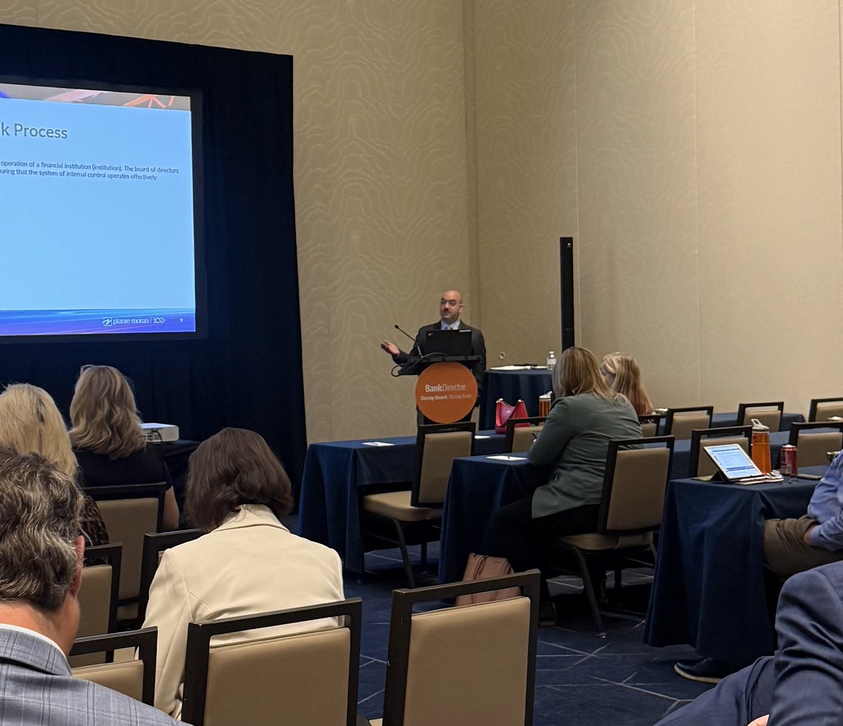 BankDirector's tweet image. In this breakout session led by Josh Engelkemier, attendees gain inside perspective from #auditors on navigating evolving #regulations &amp;amp; the increased use of #technology — everything from #cybersecurity to #AI &amp;amp; more!
bankdirector.com/article/implem… @PlanteMoran #CSuite26