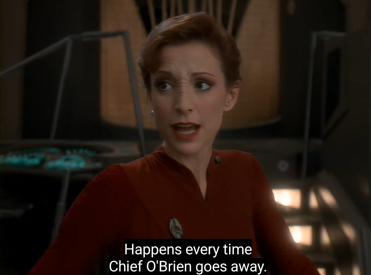 DS9 needs their Irish union man or else their trashcan station held together with duct tape and glue completely falls apart