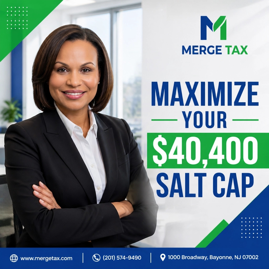 MergeTax's tweet image. NJ/NY Alert! 🗽 Maximize your 2026 $40,400 SALT Cap with our Merge Tailored Tax Strategy (MTTS). We customize every tax tailored strategy to protect your wealth. Mi propósito es tu tranquilidad. 🤝
+1 848-444-7276 | mergetax@gmail.com
#pa #Nj #Latino #Family #ny