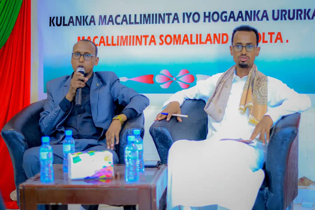 Soltateachers's tweet image. The leadership of SOLTA held a successful meeting with teachers in Hargeisa for a forum on the union’s journey, achievements, challenges overcome, and plans to strengthen teacher unity, quality education, &amp;amp; the teaching profession across #Somaliland. #SOLTA #Education #Teachers