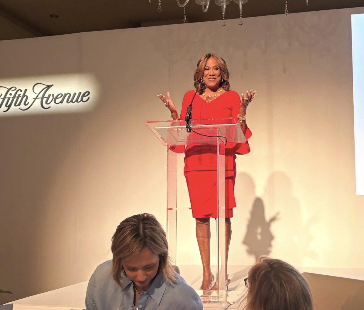 bmh1973's tweet image. The fabulous Karyn Greer was the emcee today for the Annual Women’s Of Style  &amp;amp; Substance Fashion Show &amp;amp; luncheon benefiting Children’s Healthcare Of Atlanta  presented by @saks .  #ATL