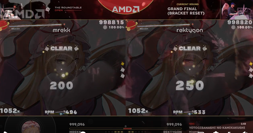 DerpyFoxPlayz's tweet photo. whats crazy is rektygon would have won the point if spinner score wasn't capped on lazer as he was spinning faster https://t.co/Dfgz7a9kJb