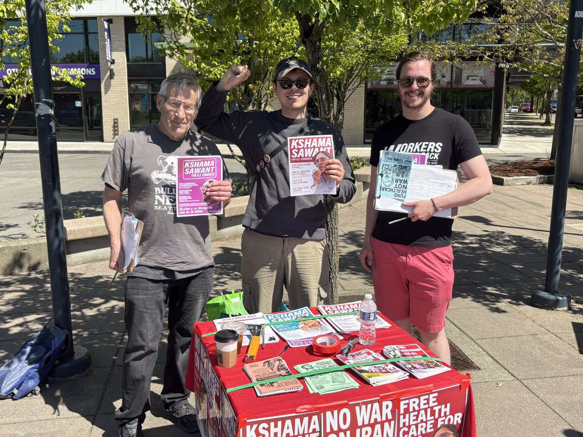 matthew_meloy's tweet photo. We had three canvass shifts yesterday for the final push to get @cmkshama on the ballot!! Check out upcoming events like the May Day Rally, May Volunteer Day and the Rally to turn signatures in to get Kshama on the ballot: https://t.co/rNxeKo0Joq https://t.co/Zwfgbrq7W8