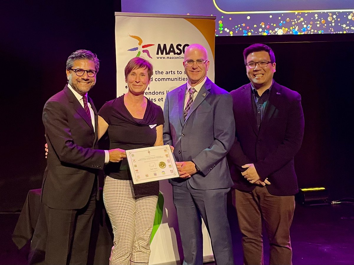 YasirNaqviCDN's tweet photo. Proud to join MASC in celebrating 35 years of bringing arts, culture, music, and theatre into schools across #OttawaCentre. To the students, teachers, volunteers, and supporters who make it all possible: thank you. Here's to 35 more years! https://t.co/bwA1rDhNC1