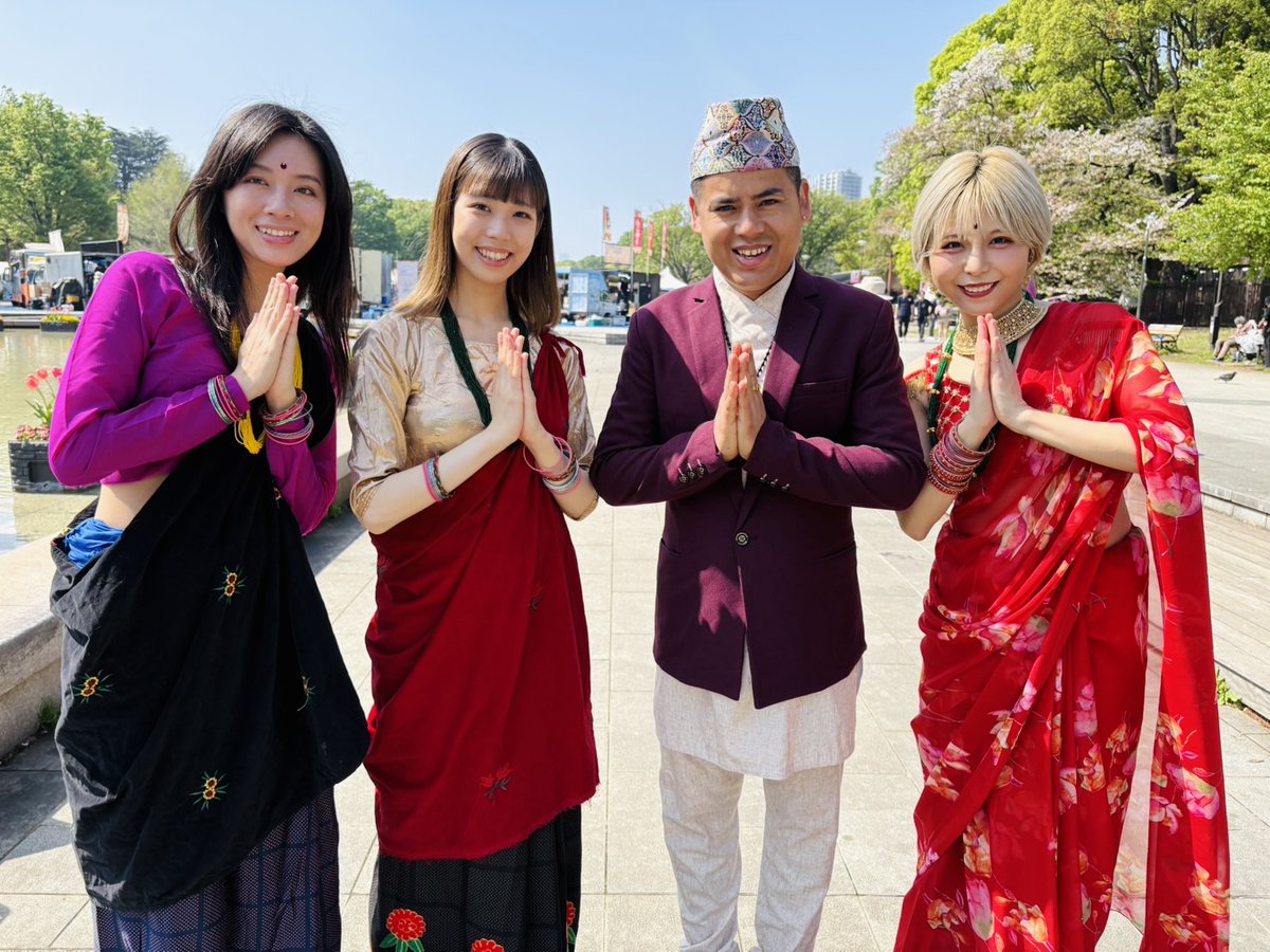 ネパールと日本の「架け橋」に🙏
SuryaKhadka&amp;コウトウマリア
『Malai Nepal Man Parchha (Nippon Daisuki, Neparu Daisuki)』
お互いの国の美しいものを讃え、包み込むような歌。あたたかさを感じるメロディに乗せて、日本とネパールの出演者が踊る。
有り難いご縁の結晶🙏
youtu.be/-Y0w7efuj6A?si…