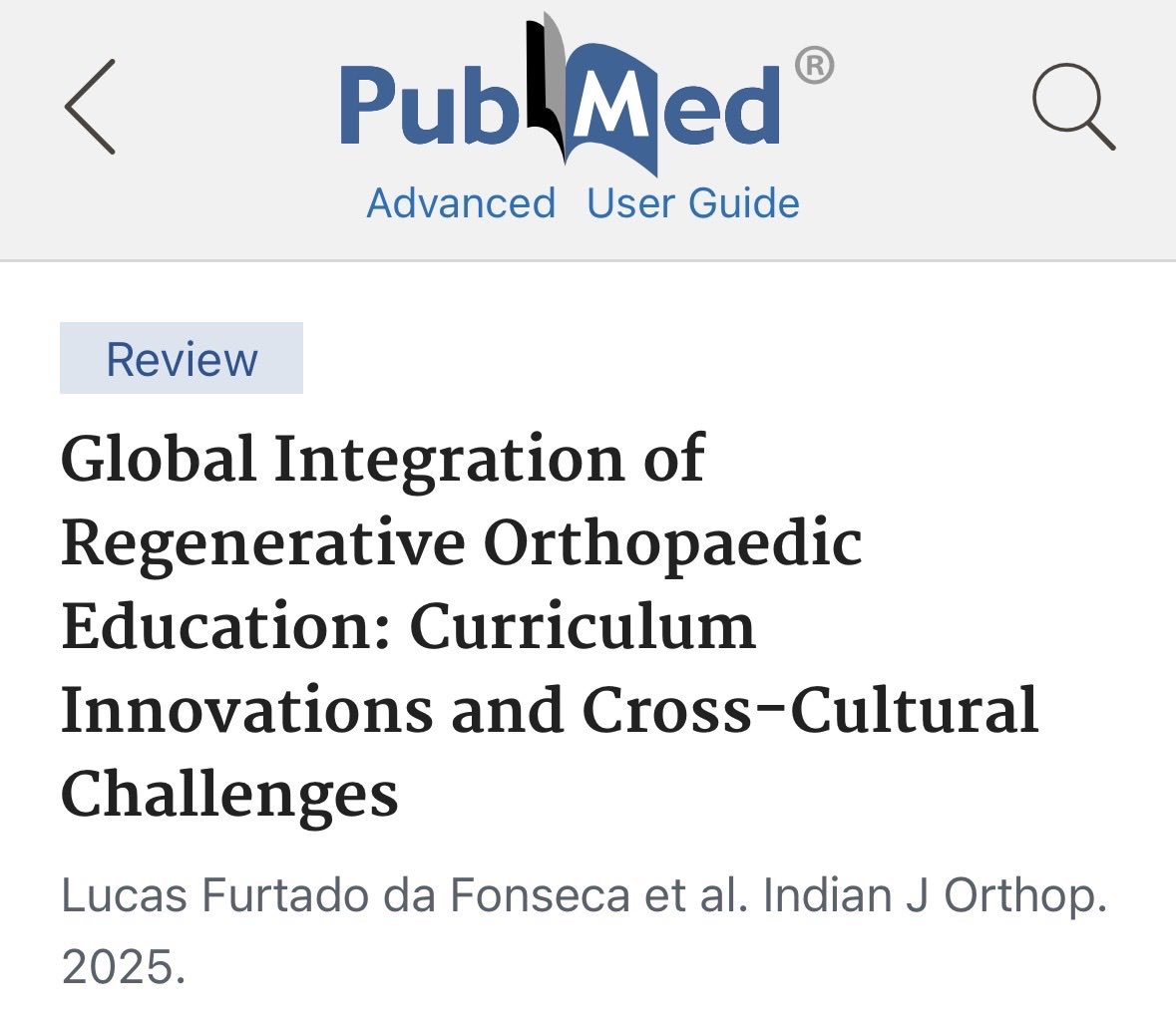 drlucasfonseca's tweet image. Global Integration of Regenerative Orthopaedic Education

A medicina regenerativa cresce na ortopedia, mas o ensino segue desigual
Propomos um currículo global baseado em competências, prática e colaboração internacional

#Orthopedics #regenerativemedicine
