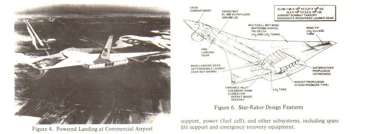 While Star-Raker was planned to use multiple aluminum alloy hydrogen ...