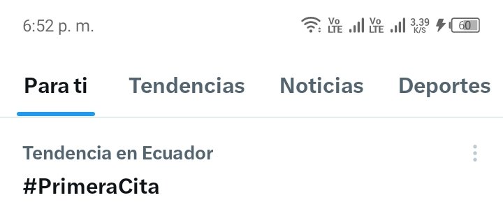 Asi como cuando pasas por X y ves que #PrimeraCita 🍉🍓👸🏼🇪🇨🎶🎵 de <a href="/andreinabravo11/">AndreinaBravoJ</a> es Tendencia en Ecuador!!
Gracias <a href="/billboardlatin/">billboard latin</a> <a href="/la_roiz/">La Roiz</a> <a href="/ClanAndreina/">CLAN ANDREINA 💜 PRIMERA CITA 🍒🍓🍉</a> 
Nos amo #TeamAndreina 💜