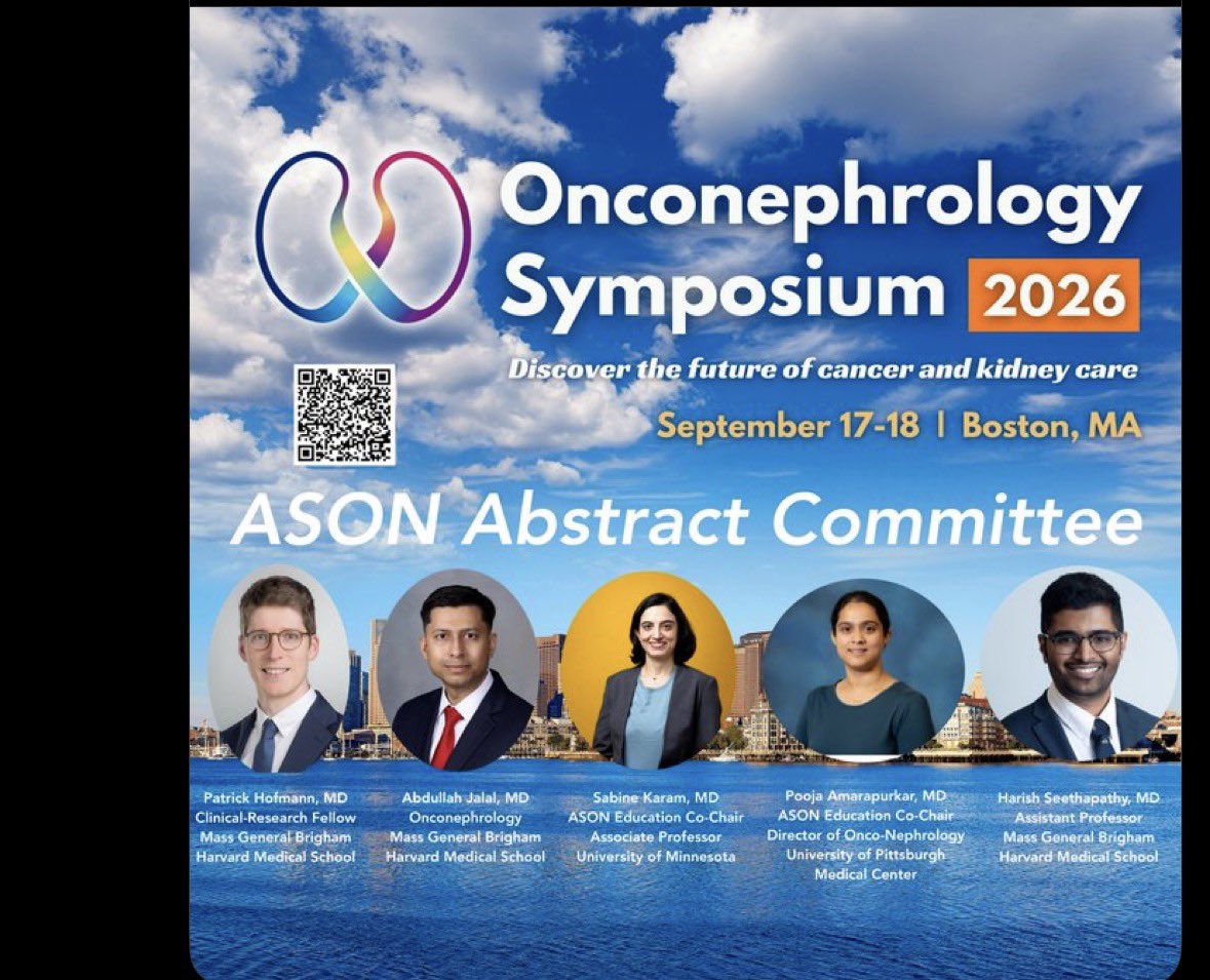 American Society of Onconephrology tweet media