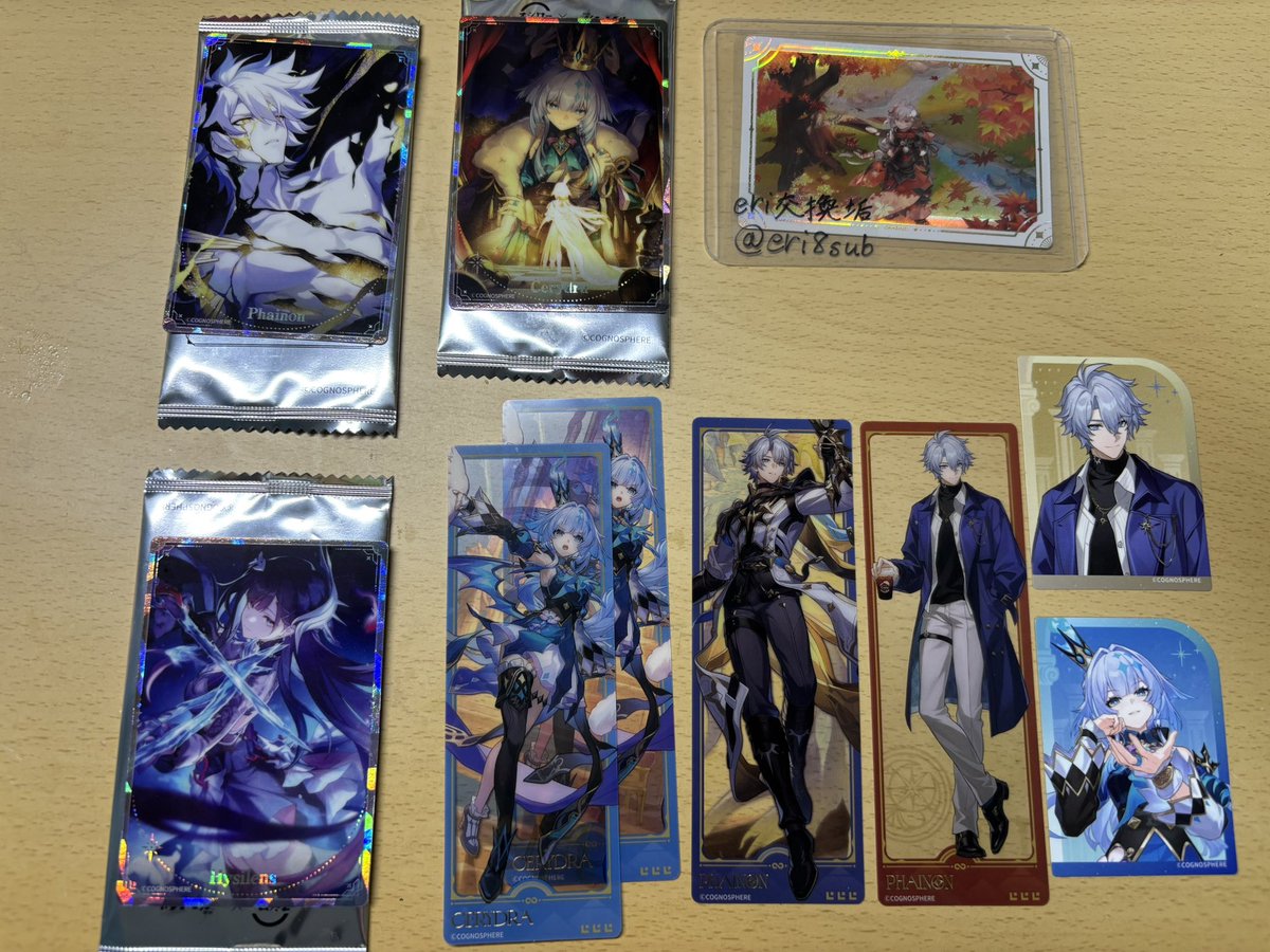 eri8sub's tweet photo. @battlesong_9 初めまして 検索から失礼します
カードアナイクスと交換したいのですが当方しおりファイノンを所持しております交換可能でしょうか?
ご検討お願いいたします https://t.co/j7vlcSDAzi