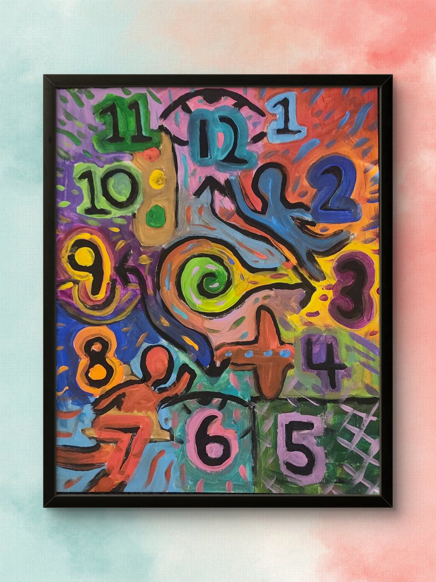 bdcdreams's tweet photo. Time continues to tik and tok, but waiting for forever doesn't make life stop. Just like the app, the scroll is a trap.. #art #quote #artist #author #painter #abstract https://t.co/B3iuef46D8