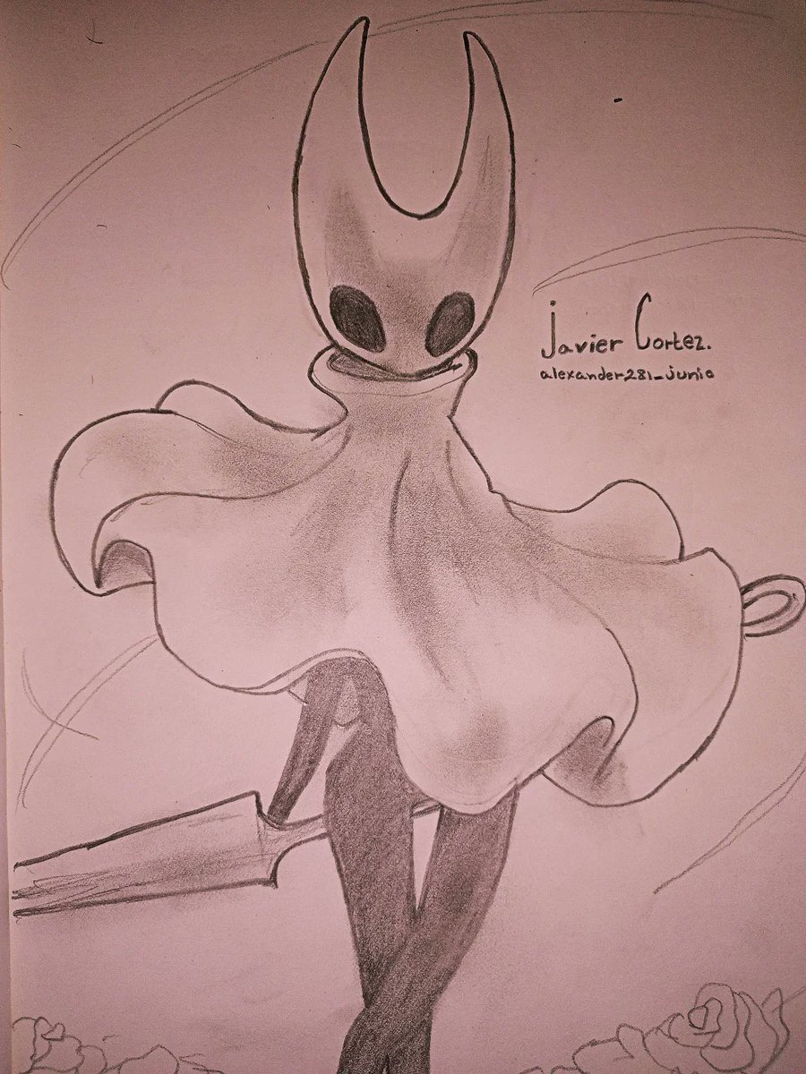 JavoRodrig30855's tweet photo. Hornet de Hollow knigth Silksong. #silksong #hollowknightfanart #hollowknight #dibujoamano #dibujos #dibujoalapiz #dibujo #dibujosalápiz #dibujosamano #draw #drawings #drawing #draws https://t.co/LJP7OSGA0Y