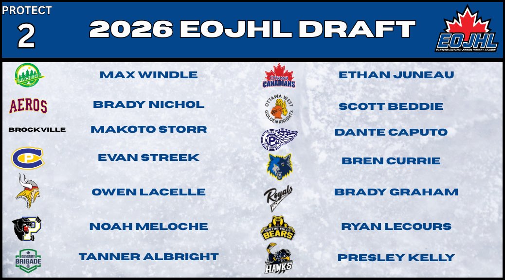 The EOJHL tweet media