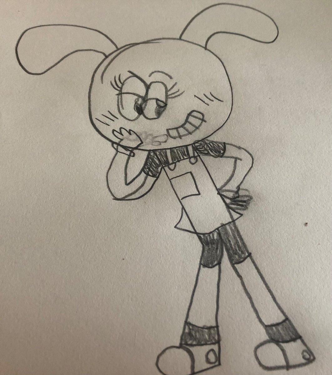 EliseApi's tweet image. Meet Jaxxie, my genderbent of Jax. Watch out boys: she’s a flirt #jax #theamazingdigitalcircus #genderbent