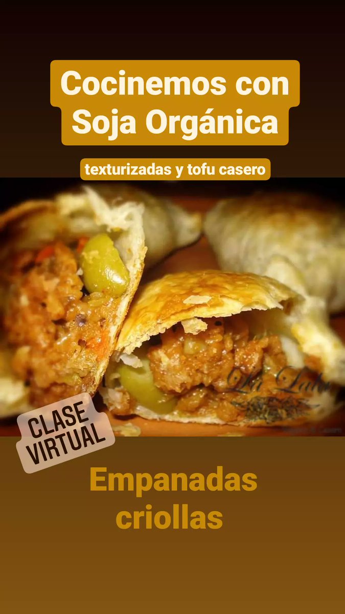 lalalaveganoyc's tweet image. Querés comer sin colesterol❓
.
COCINEMOS CON SOJA ORGÁNICA🌱💪💚
.
Empanadas criollas, Choris y Salchis, Albondigón, Peceto, Empanadas árabes, Pastel de papas, Boloñesa, Bizcochitos p/perro, Tofu casero fácil
.
#DairyFree #SinTACC #GlutenFree #tofu #soybeans