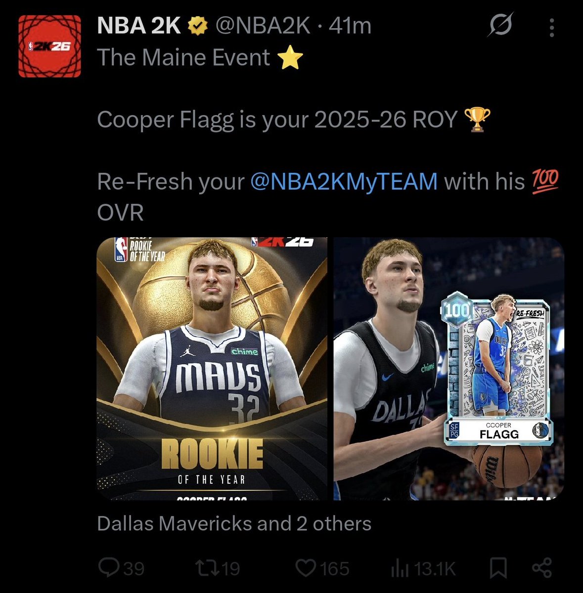 Mick tweet media