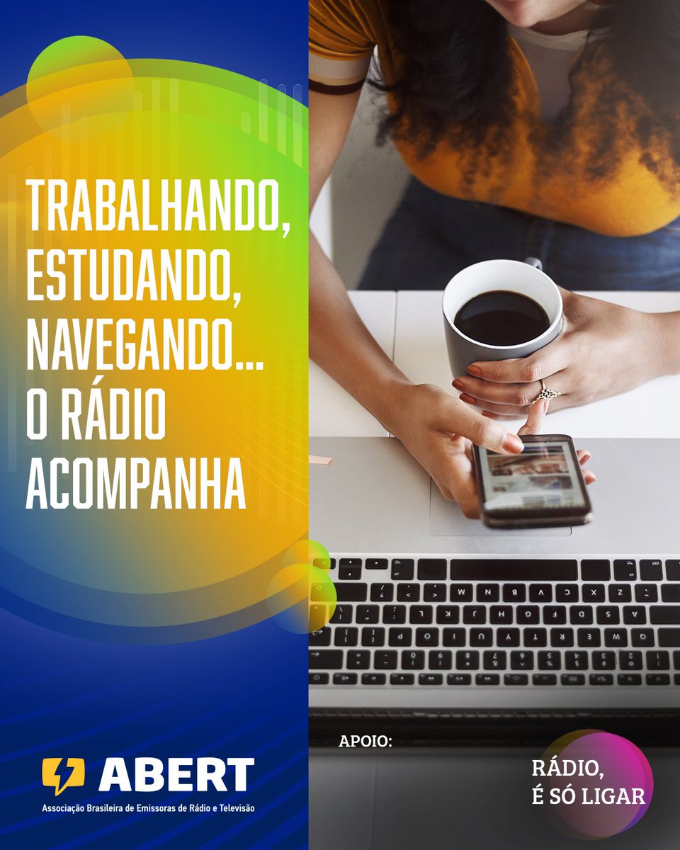 100e7fm's tweet image. Entre reuniões, estudos e tarefas…
O rádio segue como companhia leve, prática e sempre disponível.
Rádio, é só ligar.

#Rádio #Radiodifusão #Mídia #Comunicação #ÁudioDigital #ABERT #Rádioésóligar