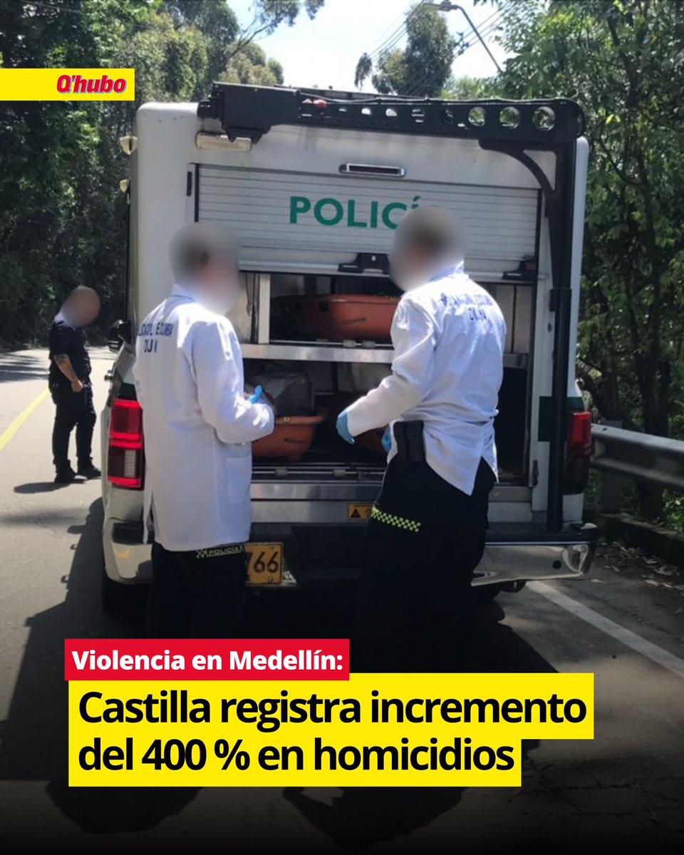 QHuboMedallo's tweet image. #Local | En la comuna, a la fecha, han sido asesinadas 5 personas, una cifra que supera con cuatro casos lo que ocurrió para la misma fecha de 2025 🕵️‍♂️⤵️
qhubomedellin.com/actualidad/jud…