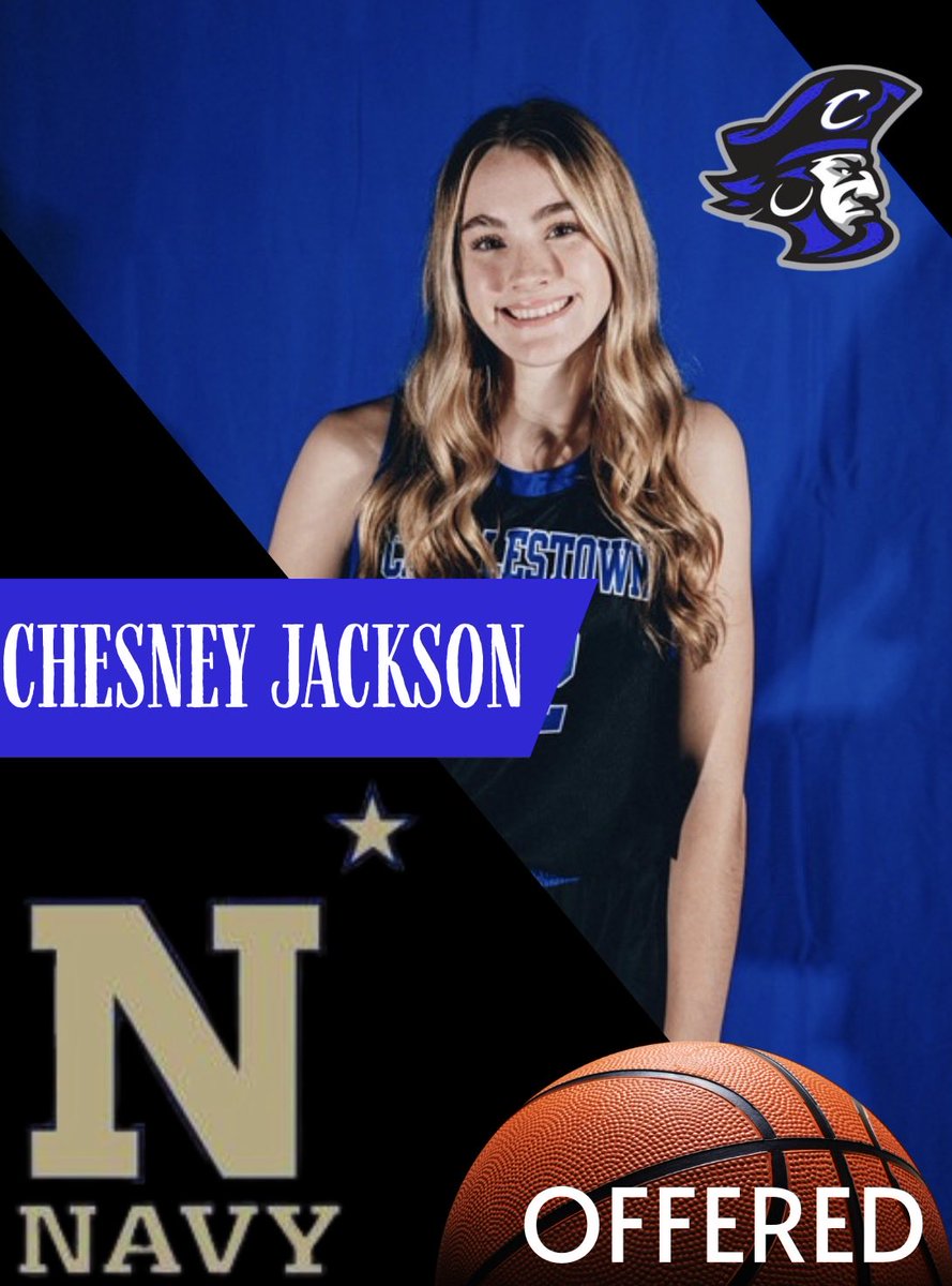 CHS_LPBB's tweet photo. Congratulations to our Lady Pirate, Chesney Jackson @CJackson37099 on receiving an offer from US Naval Academy-Navy! https://t.co/l8VumDewfE