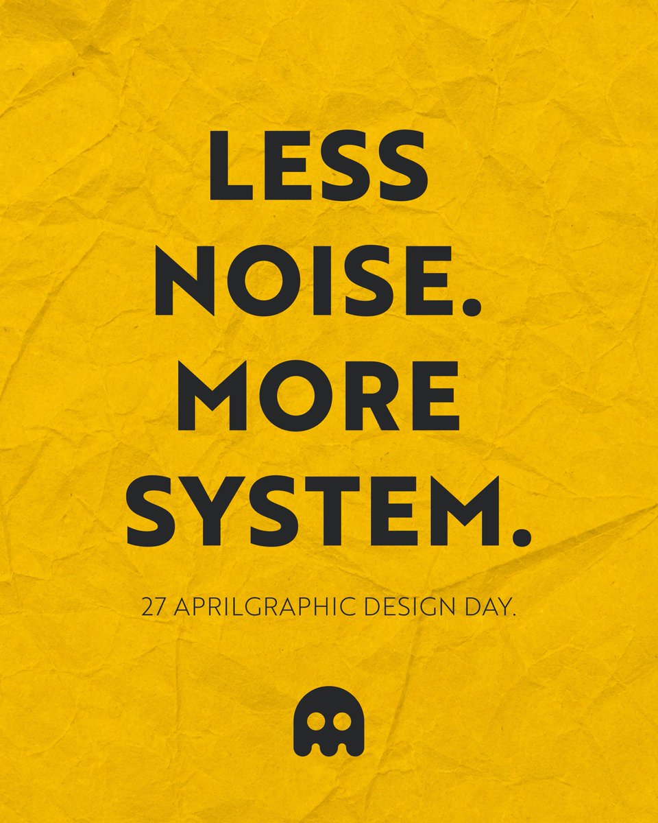 ChidoBrandmx's tweet image. Less ornament. More system.
Design that works is design that lasts.
April 27 — Graphic Design Day.
Menos adorno. Más sistema.
El diseño que funciona, permanece.
27 de abril — Día del Diseñador Gráfico.
#GraphicDesign #DesignStudio #MinimalDesign
#SwissDesign #DesignThinking