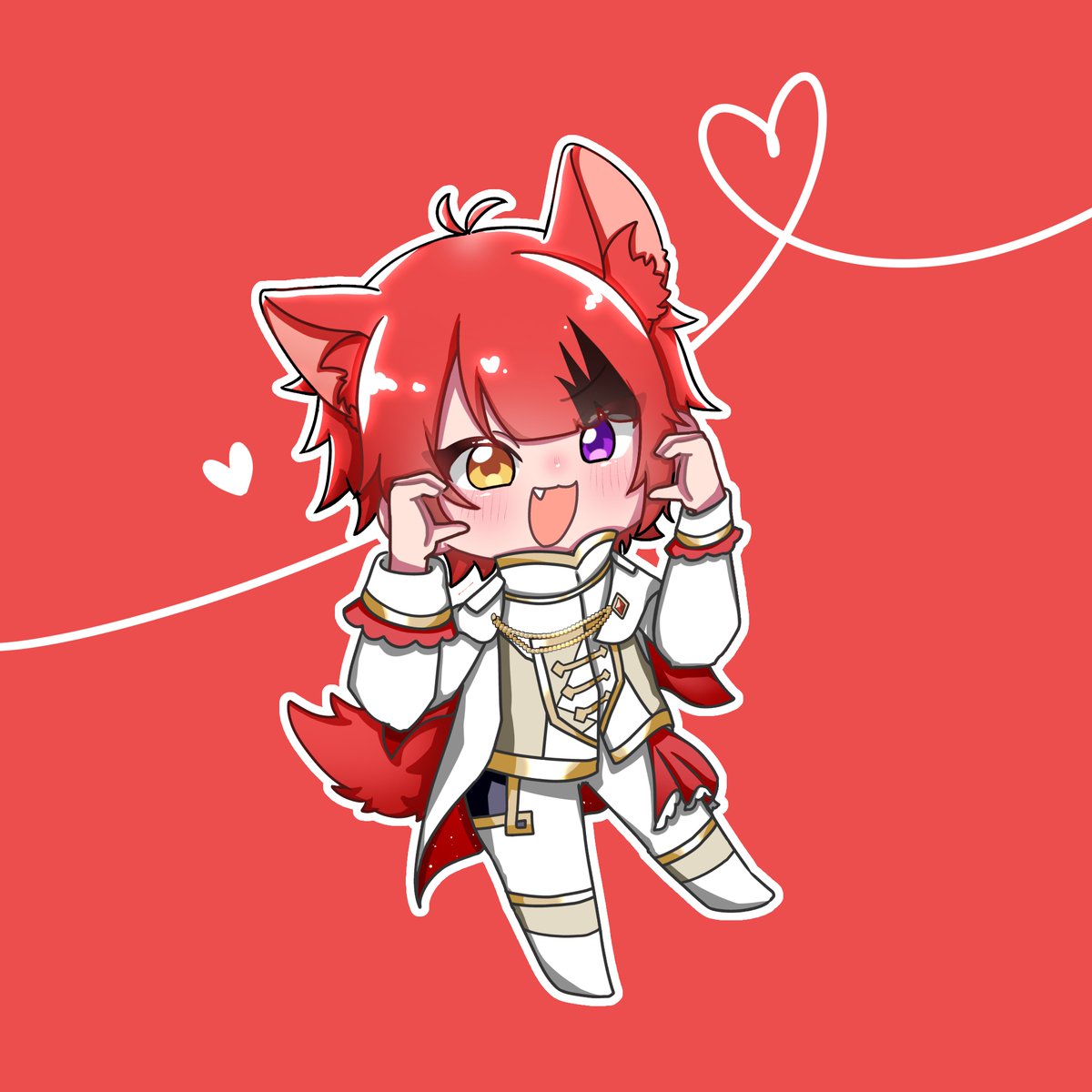 いぬくん No.12 りいぬくん🐶❤️ #りいぬぎゃらりー #STPRArt