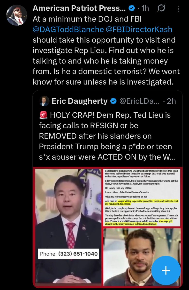 <a href="/AndrewKolvet/">Andrew Kolvet</a> <a href="/mark19552022/">Mark H</a> Every one of these people should be investigated as a matter of national security.