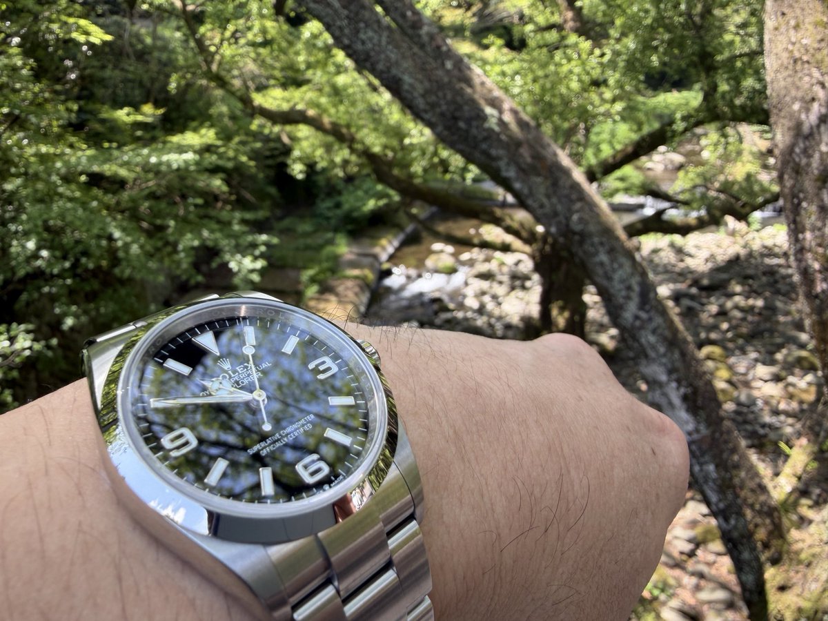 hitoowatch's tweet photo. 🏞️
#rolex #explore #ref124270
#hakone https://t.co/qq11C2XAjz