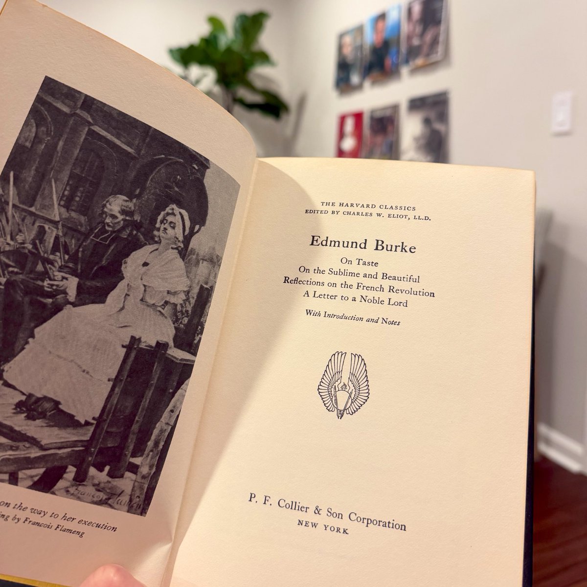 Burke’s a great place to start. Picked this up today at a used book store for $7.