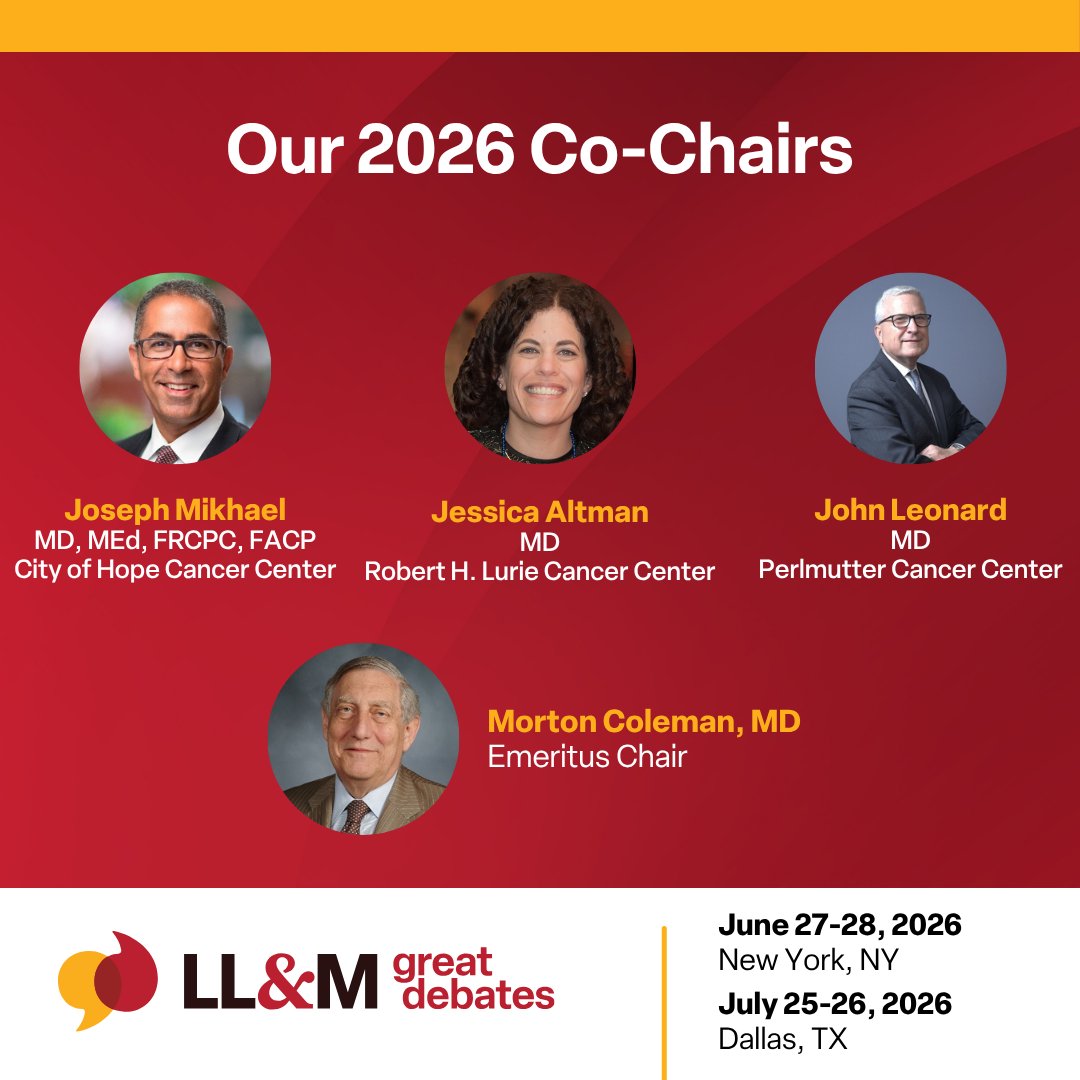 Lymphoma, Leukemia & Myeloma Congress tweet media