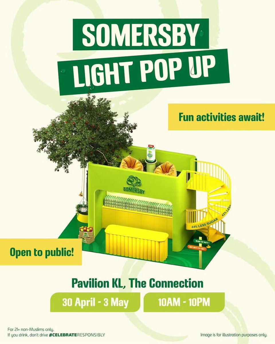 Somersby Light Pop Up with special appearance by Somersby’s regional ...