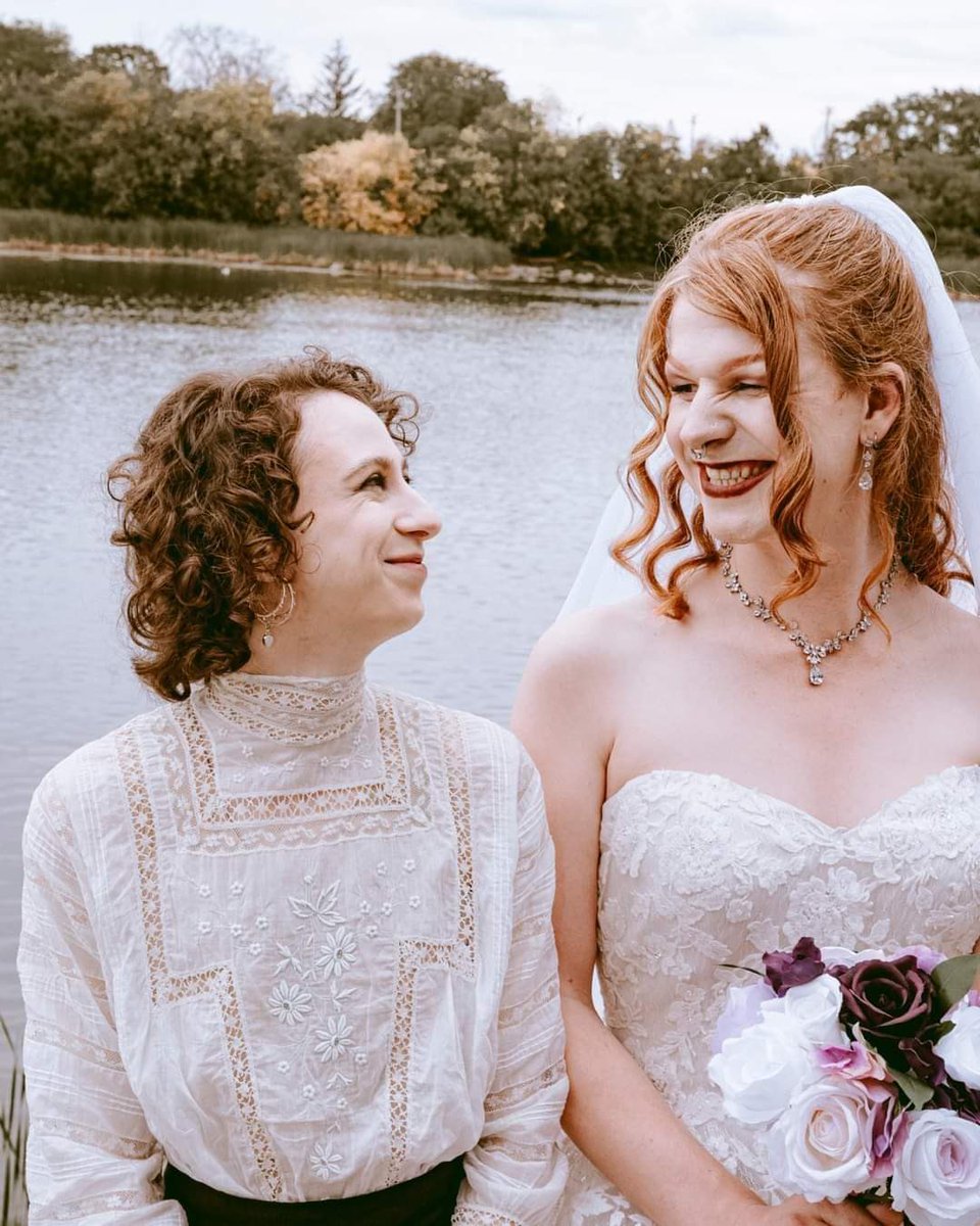 Zac 'Fae' Johnstone (in a wedding gown 👇) calls the trans debate "dangerous."

What he really means?

The public is done with the appropriation and desecration of womanhood. The cult is losing ground, and it’s time to rally the troops.