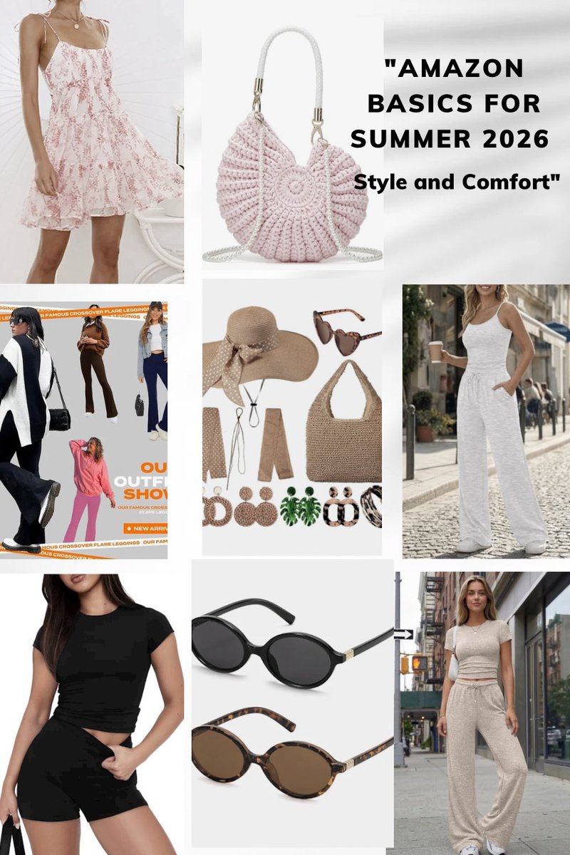 Leidy8o's tweet image. Less is more. ✨ My proposal of key pieces for a minimalist and elegant summer look. From woven accessories to monochrome sets. 👒👜 See the full list: amazon.com/shop/l5062643/… #OOTD #SummerEssentials #ModaFemenina