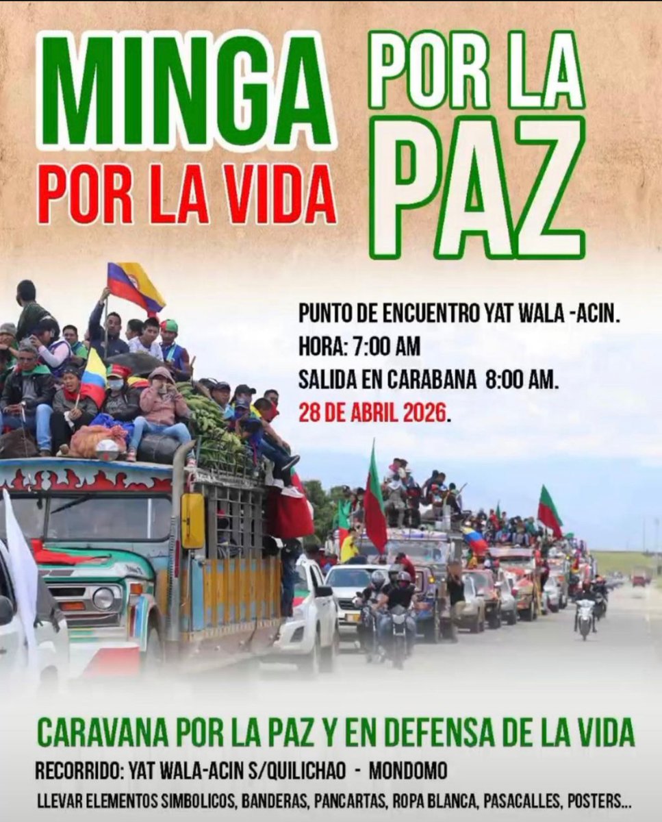 AlejamillerR's tweet photo. Movilizaciones por la vida y por la Paz en el Cauca. https://t.co/Pcmg6AYEiJ