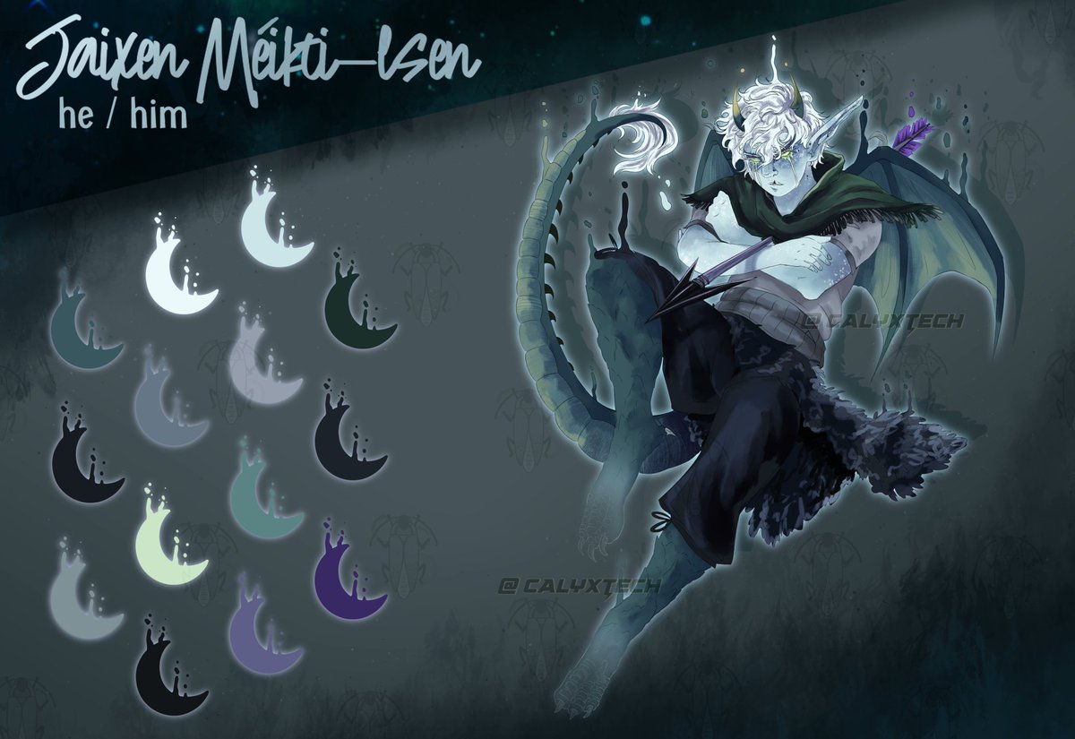 faeriifawn's tweet image. I finished the ghost boy !! This is Jaie !
---
#Artfight #ocart #art