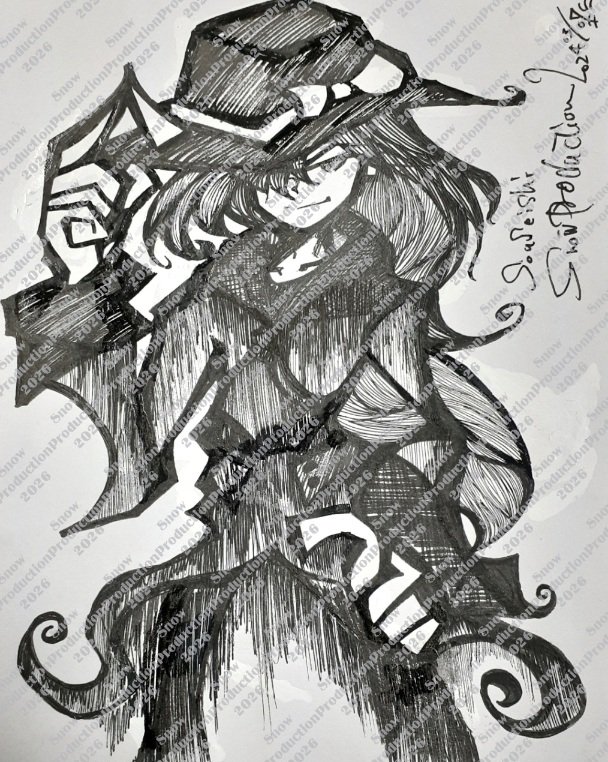 #絶対AIじゃないわいの絵を貼る