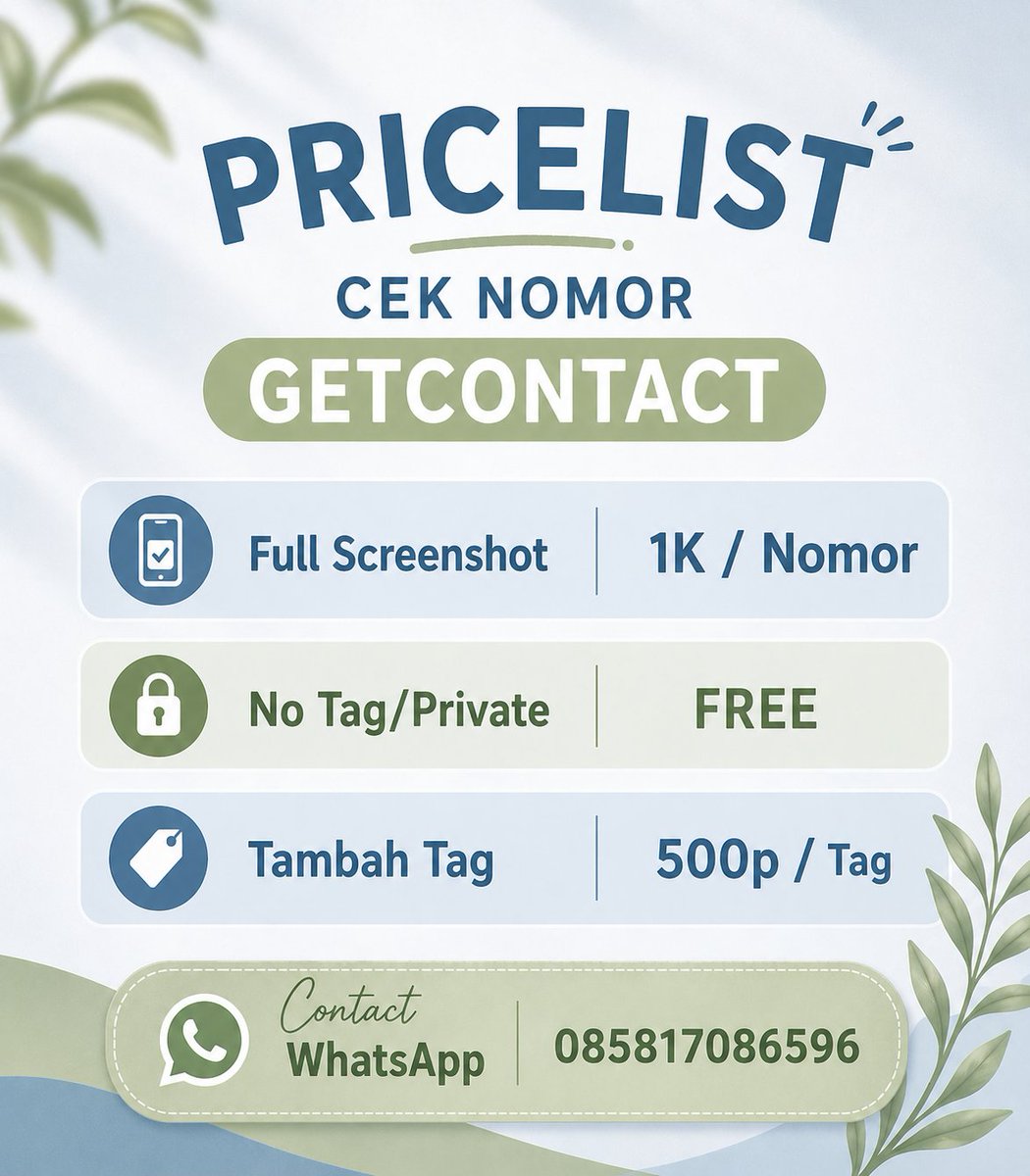 kermdong's tweet photo. Hayyii~ Selamat datang 💘

Aku buka jasa cek nomor getcontact gtc dan check out voucher Shopee VIP.

Detail harga ada di foto. 
Cek testimoni di bawah 👇🏻 https://t.co/OwF3aHHRPk
