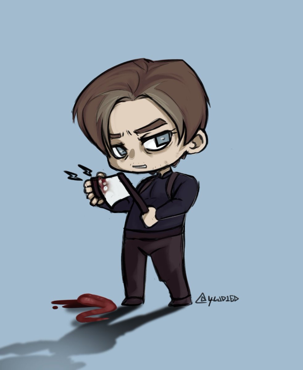 yuud1ed's tweet photo. Chibi leon :3 

#re9 #rebhfun https://t.co/40z4ZKJ5jq
