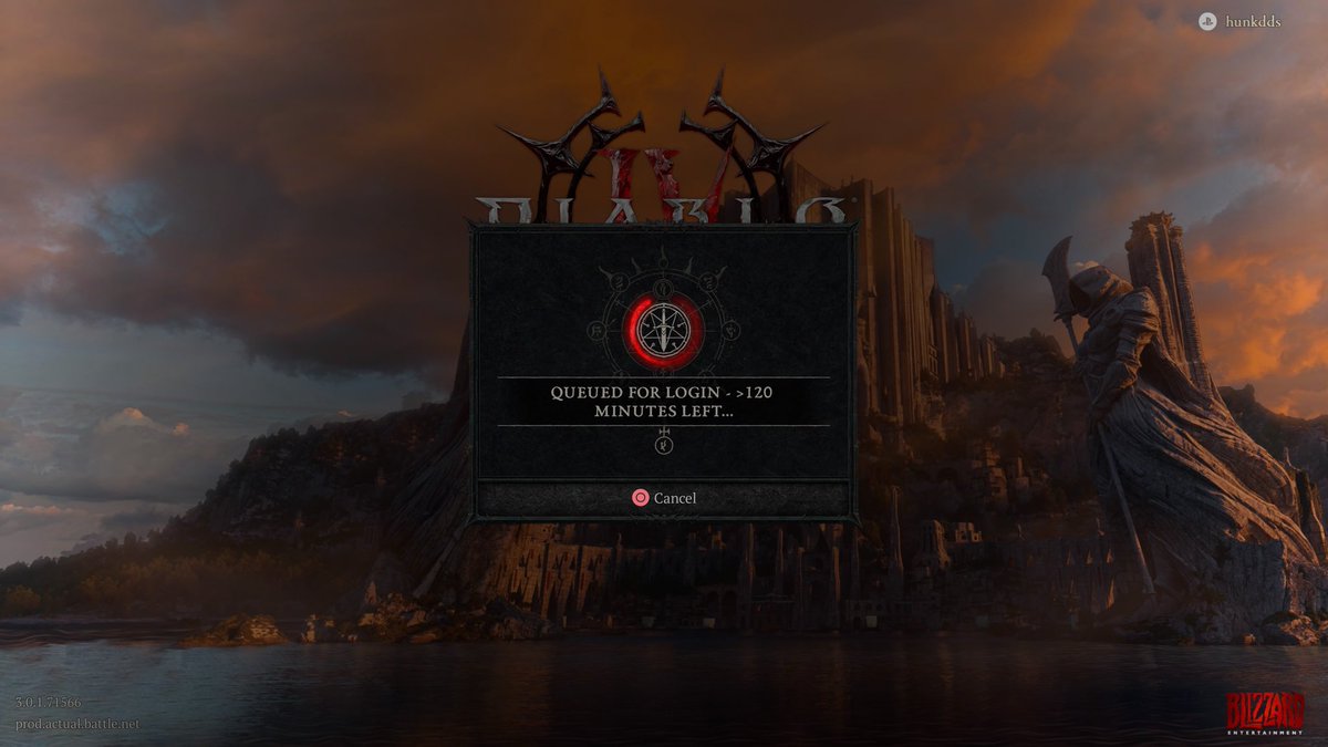 hunk143's tweet photo. @Blizzard_Ent @Diablo After paying for the ultimate edition of the game, this is the kind of service we are getting. #diablo4 https://t.co/YOzeTs4vsZ