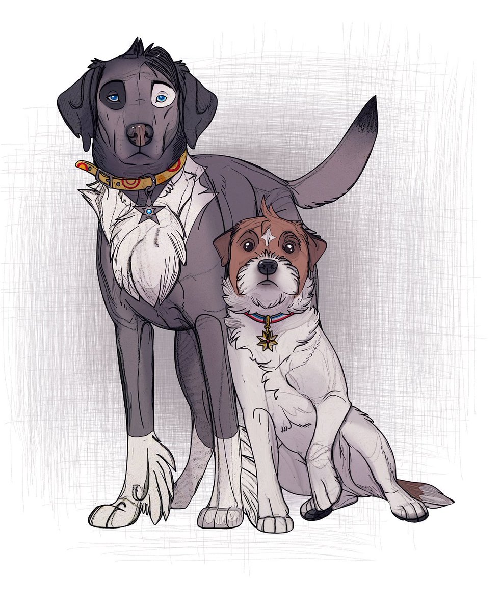 RatSauce's tweet photo. #zanyboys #stuffidrew #mutts #labrador #terrier #art #dogart https://t.co/YeivV6ohNL