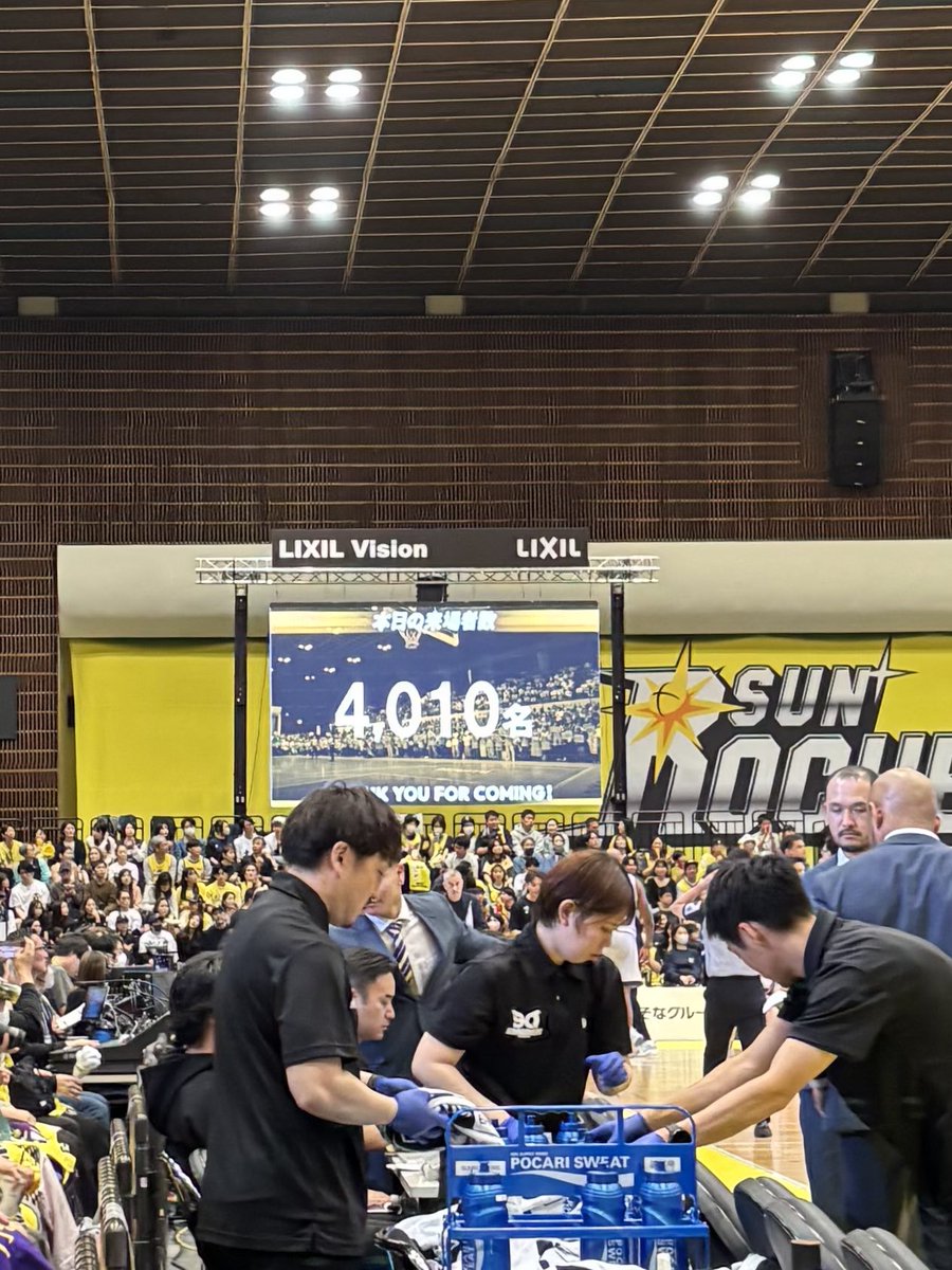 o_mipo's tweet photo. サンロッカーズ渋谷の青学最終戦行ってきたお🏀めっちゃ盛り上がった…けどブザービーターで負けた𐤔𐤔それもまた良き思い出に𐤔𐤔 https://t.co/CLabOPWpI7