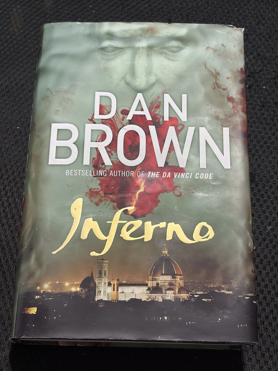 GraceMemoirs's tweet image. Inferno
Dan Brown | Thriller

Got this after my NCLEX in 2024 but only read one chapter. Later bought the other Langdon books first. 😅

Published in 2013, it warned about overpopulation and pandemics—years before COVID. A must-read. 👍🏽

#inferno #danbrown