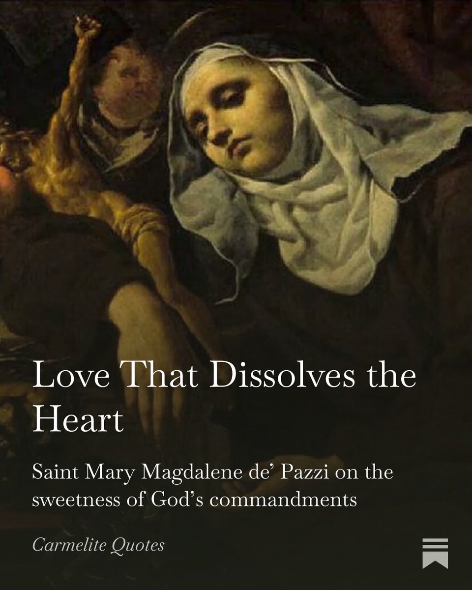 carmelitequotes's tweet image. 🔥 What feels heavy in your life of faith right now? Christ tells us His yoke is easy and His burden light—yet we often experience the opposite. Saint Mary Magdalene de’ Pazzi exposes the deeper struggle with the weight of self-love.

🔗 twp.ai/4hpZzV

#Catholic