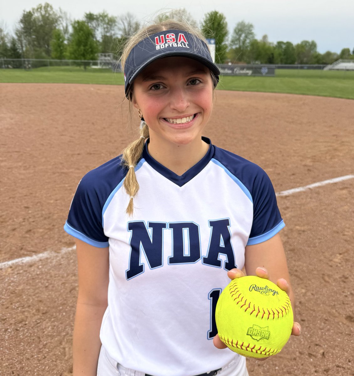 NDCL_Softball's tweet photo. Final score:
NDCL 9
CVCA 1
Our record improves to 10-6.
WP Alex Mould: 7 IP, 5H, 1ER, 16 Ks
Sienna Steinmetz 2/3
Maya Rowan 2/4, 2B, 2RBI
Lily Rader 2/4, 2B, 2RBI
Bella Wooke 2/4 https://t.co/tc3kUXMG2m