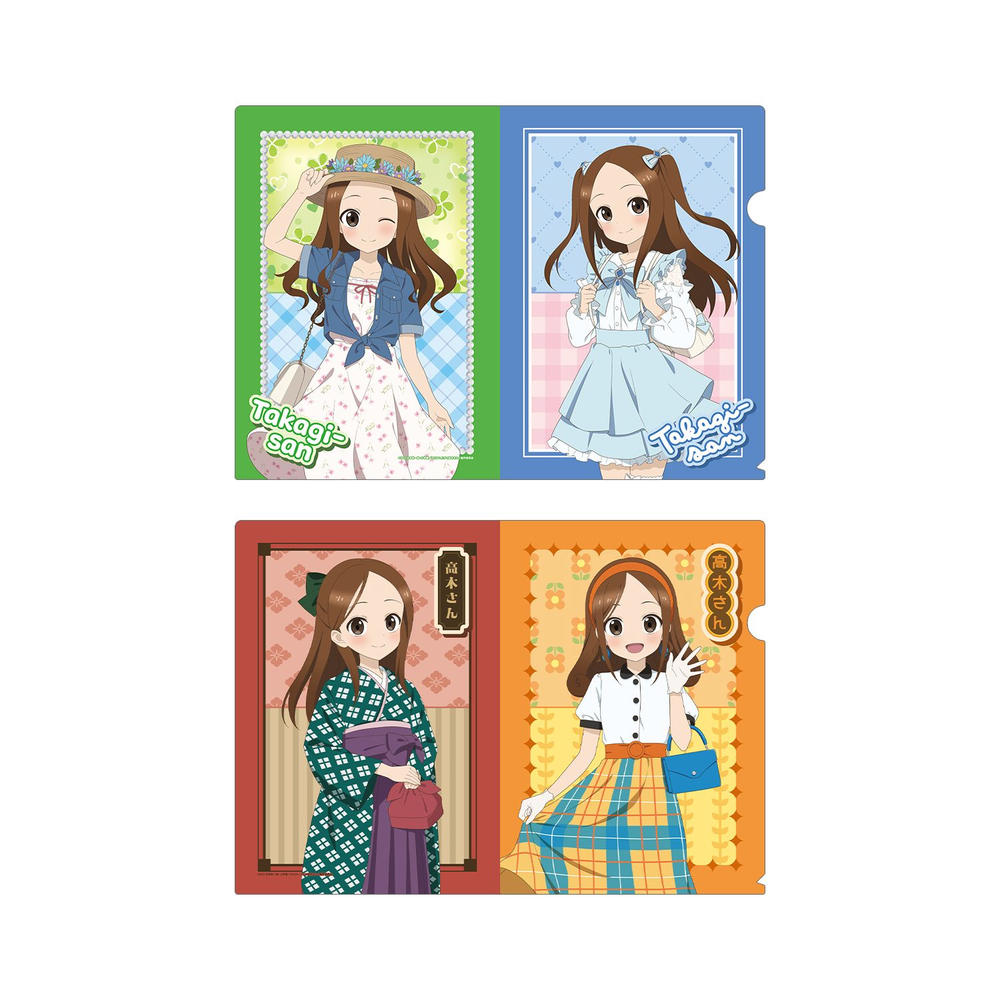 ☆新着☆ 【からかい上手の高木さん】 クリアファイル 2枚セット
