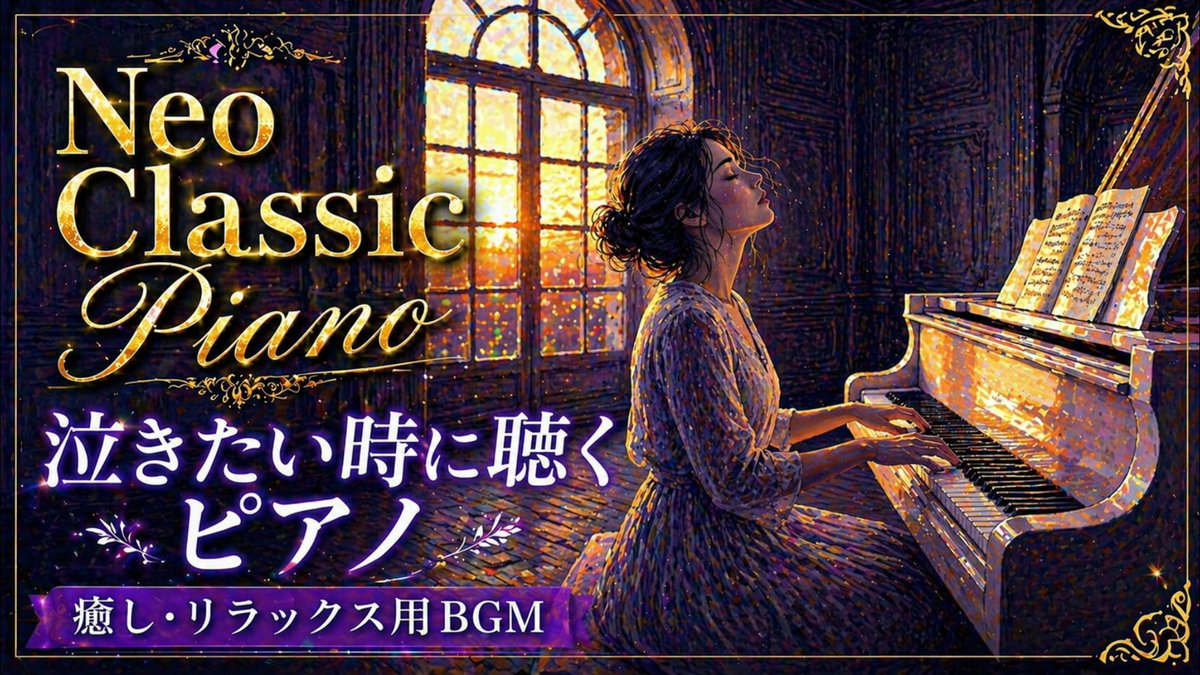 dokken92047824's tweet image. ４月２９日（水）夜９時より
Neo Classic Piano vol.6
「泣きたい時に聴くピアノ」
をYouTubeでプレミア公開します。

心が疲れた夜、そっと寄り添うピアノの音楽をお届けします。 

▶️youtube.com/watch?v=Pu39ip…

#Aiart #neoclassic #piano 

やはりこの方法で「AIで生成」は表示されなくなるな。(笑)