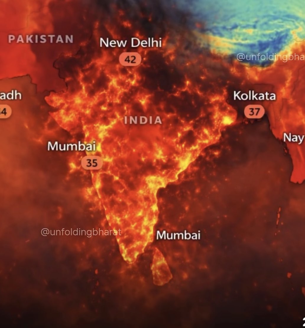 AtiqueUR_Rehman's tweet image. بھارت اس وقت شدید گرمی کی لپیٹ میں ھے- اس کا مطلب یہی ھے کہ ھمیں تیار رھنا چاھیے- لُو سے بچنے کے انتظامات- پانی کا استعمال- بجلی کا نعم البدل UPS- #climatechange